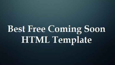 Best Free Coming Soon HTML Templates