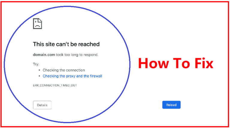 Fix “This Site Can’t be Reached” Error in Chrome
