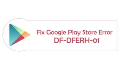 Fix Google Play Store Error DF-DFERH-01