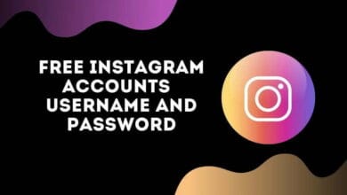 Free Instagram Accounts Username and Password