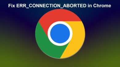 Fix ERR_CONNECTION_ABORTED in Chrome