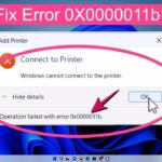 Operation Failed With Error 0x0000011b for Windows 10 & 11