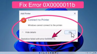 Operation Failed With Error 0x0000011b for Windows 10 & 11