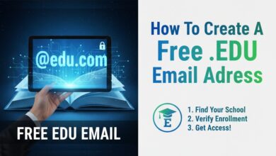 How To Create A Free EDU Email Address