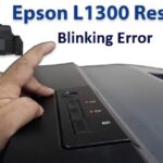 How To Reset Epson L1300 Printer Blinking Error & Resetter Epson L1300