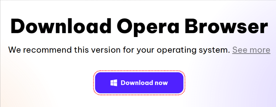 Opera web browser