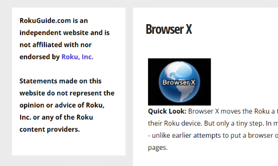 Web Browser X