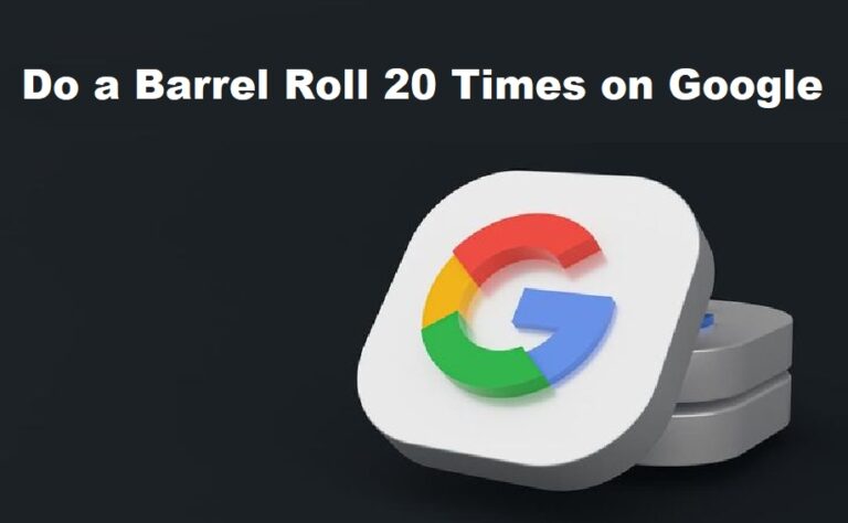 Do a Barrel Roll 20 Times on Google